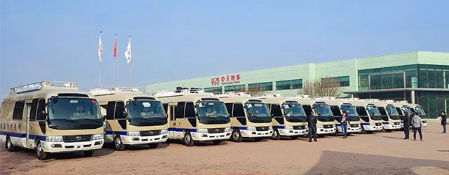 中天高科食品快檢車為山西省食品安全檢測保駕護(hù)航